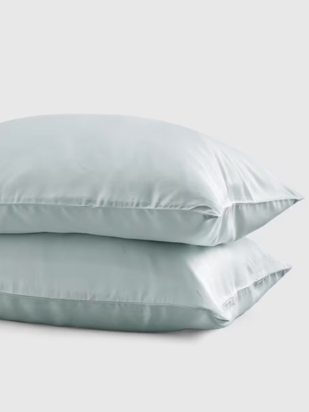 Bamboo queen standard pillowcase Mist Light blue (only 1)
